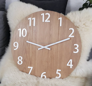 Reloj de Pared Decorativo de Madera para Sala de Estar, Reloj Moderno para Decorar la Pared, Relojes de Pared de la India - Product Image 2