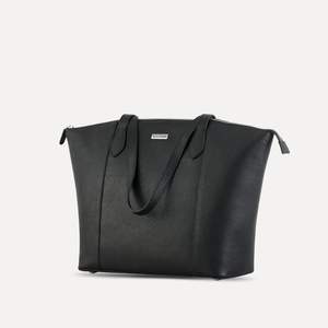 Nouveau sac fourre-tout d'affaires en cuir véritable – Sac à main en cuir noir de créateur pour femmes, vente en gros - Product Image 2