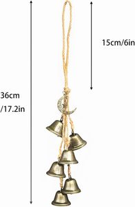 Private Branding Best Quality Metal Christmas Hanging Bell Ornament For Christmas Tree Festive Home Decoration Stylish Display - Product Image 4
