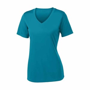 V Neck T <b>Shirts</b> for Women, Athletic Short Sleeve Workout Top, UV Sun Protection, Quick Dry Moisture Wicking <b>Shirts</b> for Women - Product Image 6