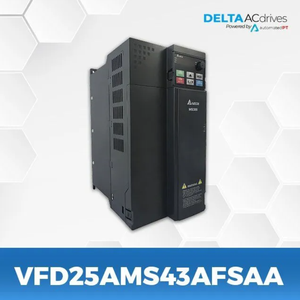 ไดรฟ์ปรับความถี่ Delta MS300 VFD25AMS43AFSAA สามเฟส 380~480V 11KW - Product Image 1
