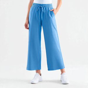 Scrub Pants for Nurses 100% Cotton Knitted Stretchy Hospital Uniform Bottoms Pockets Breathable Comfortable Customized Color - Product Image 6