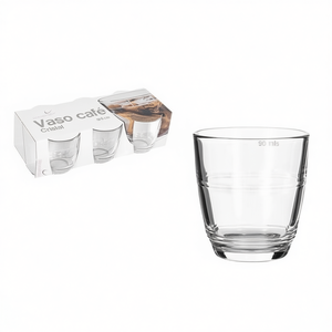 VASO CAFE 90ML, Vaso de Vidrio para Bebidas - Product Image 1