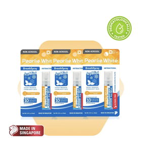 เพิร์ลลี่ ไวท์ บรีธสเปรย์ สเปียร์มิ้นท์ (ปราศจากแอลกอฮอล์) 8.5 มล. - แพ็คสามชิ้น - Product Image 2