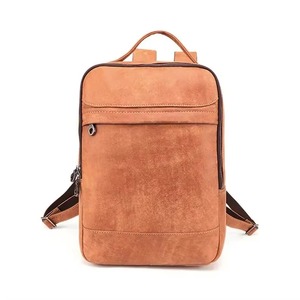 Large Capacity <b>Waterproof</b> Leather <b>Backpack</b> Vintage Anti-Theft Laptop Bag for Business Trip Rucksack LBP-0441 - Product Image 4