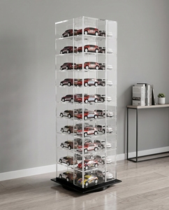 Mueble Versátil y Moderno de Acrílico Transparente para Exhibición de Autos, de Pie, Personalizable, de Gran Capacidad, Fácil de Montar - Product Image 5