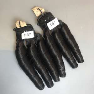 Natural <b>Color</b> Bouncy Curly Human <b>Hair</b> Extensions Virgin <b>Hair</b> Vietnamese <b>Hair</b> Lace Front Wig Transparent Lace - Product Image 3