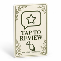 Carte de commentaires NFC intelligente personnalisée, carte à taper pour laisser un avis, pour l'hôtellerie