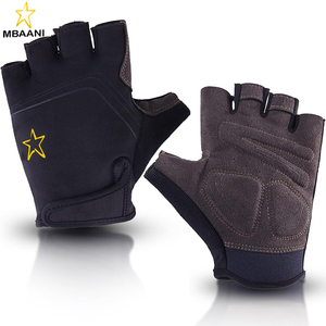 Guantes de Ciclismo, Guantes de Bicicleta de Montaña para Hombre y Mujer, Guantes sin Dedos Acolchados para Ciclismo de Montaña y Carretera - Product Image 1