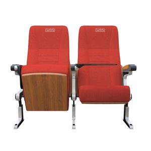 Chaise d'auditorium conçue avec un mécanisme de siège relevable pour une disposition en rangée qui permet de gagner de l'espace et une accès facile - Product Image 1