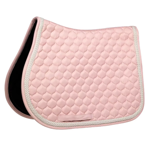 Best Selling Customized Premium Dressage Horse Saddle Pad Quilted <b>Wool</b> Blend Breathable Comfortable High Wither All-Purpose - Product Image 5