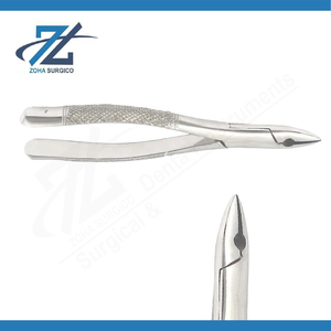 Pinzas de Extracción Dental Manuales de Acero Inoxidable High Sale Enterprises 101, Universales para Bicuspides Superiores e Inferiores y Dientes Deciduos - Product Image 3