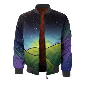 Blouson bomber décontracté haut de gamme, coupe confortable, prix bas et veste d'hiver chaude en stock - Product Image 1
