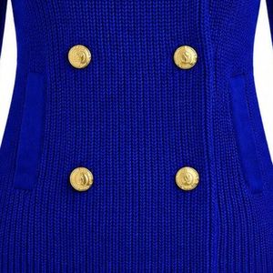 Chaqueta de punto premium con letras griegas bordadas Sigma Gamma Rho, estilo cárdigan cruzado, elegante con botones frontales para hermandad - Product Image 6