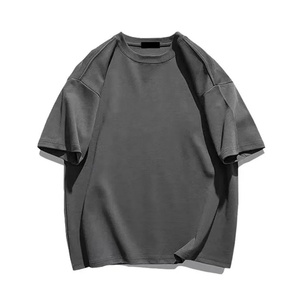 เสื้อยืดออกกำลังกายแห้งเร็วหลากสี 100% ผ้าฝ้าย เสื้อยืดวิ่งสำหรับเทรนเนอร์ฟิตเนส ระบายอากาศได้ดี เสื้อผ้ากีฬาถัก คอโอ สำหรับผู้ชาย - Product Image 2