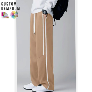 Pantalon de jogging léger en coton pour homme, décontracté, extensible, respirant, écologique, avec logo personnalisé, support OEM ODM pour marque privée - Product Image 5