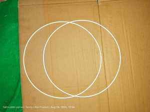 En gros, grands anneaux en fer et cadres métalliques ronds pour attrape-rêves, couronnes, artisanat en macramé, décorations de fête et abat-jour - Product Image 2
