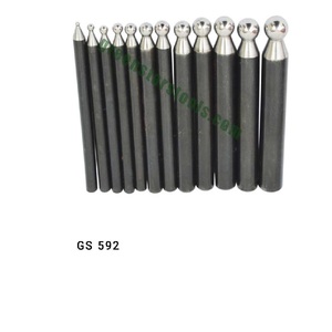 Steel <b>Doming</b> Punch Set Jewelry Tools Metal Forming Dapping Punch Kit For Jewellery Making Tools |Item No GS-594 - Product Image 1