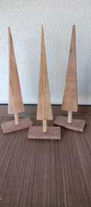 ชุดของตกแต่งโต๊ะไม้ 2 ชิ้น งานฝีมือไม้ธรรมชาติ ธีมโรแมนติกสำหรับตกแต่งงานปาร์ตี้วันหยุด ทนทาน เป็นมิตรกับสิ่งแวดล้อม - Product Image 6