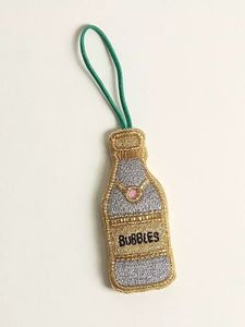 Llavero de lujo con perlas y cuentas, colgante decorativo para bolso de moda para mujer al mejor precio - Product Image 2