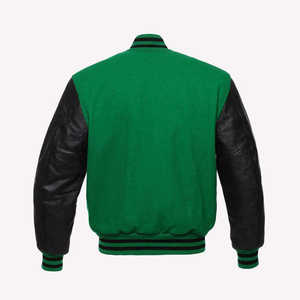 Chaqueta Varsity Personalizada para Hombre, Transpirable, con Botones, Tejida, de Alta Calidad, de Algodón para Adultos, Chaqueta Varsity de Béisbol para Invierno - Product Image 3