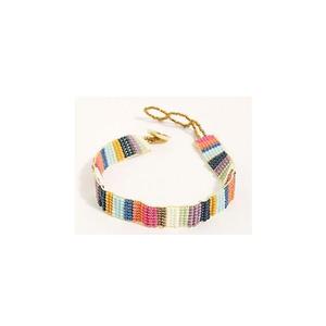 Bracelets tendance faits main TIMELESS CRAFT, best-sellers, en perles de rocaille véritables, couleur personnalisable, cadeaux promotionnels écologiques et originaux - Product Image 2