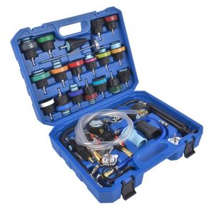 Kit Tester Pressione Sistema di Raffreddamento Radiatore 31 Pezzi, Strumenti Ispezione Auto per Vuoto e Riempimento Liquido Refrigerante - Product Image 3
