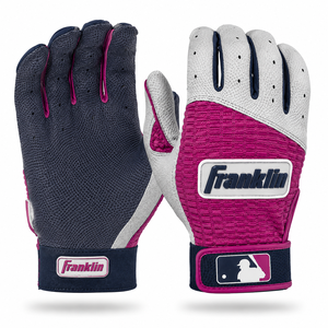 Gants de frappeur de baseball personnalisables SINEWY SPORTS en cuir, haute adhérence, paume souple, tissu respirant, ajustement confortable, fermeture à pression - Product Image 1