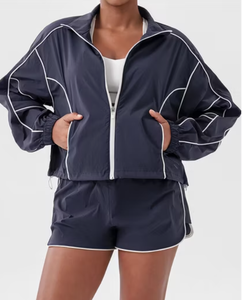 Women's Premium Nylon Short Set Casual Two Piece Outfit Soft Comfortable Breathable Summer Wear Matching Top and Shorts - Product Image 6