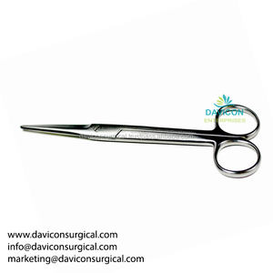 Dean 6.75inch (17cm) Tonsil Scissors Toothed CVD Tips Manual <b>Surgical</b> <b>Instruments</b> CE Certified Class <b>Basis</b> <b>Surgical</b> <b>Instruments</b> - Product Image 3