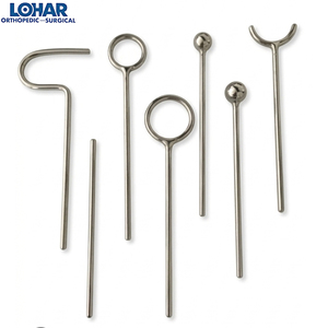 Juego de Guías Linguales de Acero Inoxidable 100% Profesional de Alta Calidad, Instrumentos de Entrenamiento para Terapia del Habla y Otorrinolaringología, Depresor Lingual, con Certificación CE - Product Image 1