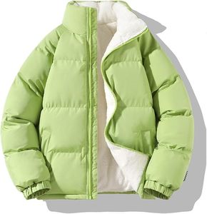 Veste matelassée de luxe pour homme, col montant, logo frontal, légère, isolation thermique pour les voyages d'hiver, la randonnée et le quotidien - Product Image 2