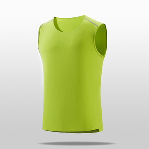 Débardeur de basketball sans manches pour homme, respirant, effet rafraîchissant, sans couture, 100 % polyester, coupe classique - Product Image 4