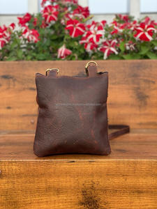 Nuevos bolsos bandolera de cuero genuino con estilo occidental, superventas, monederos de oficina, bolsos cruzados de cuero genuino de diseñador único para mujer - Product Image 5