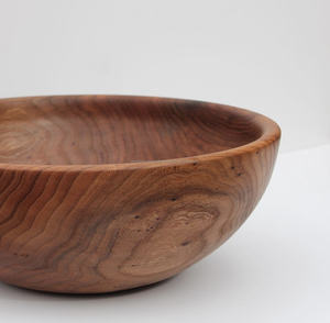 Bols à mélanger avec cuillère pour fruits Saladier avec serveurs Set Golden Print Resin Mango Wood Solid Party Wooden Bowls - Product Image 2