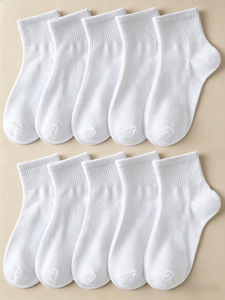 Reinforced Dual Edge Stitching <b>Socks</b> Men Heavy Duty Work Wear Soft Plain Lining Long Lasting Cotton Liners <b>Box</b> - Product Image 2