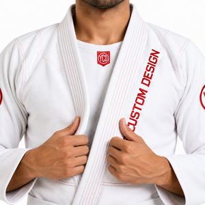 Kimono de BJJ Elite IBJJF en Coton Léger Pré-rétréci à Tissage Doré – Veste et Pantalon de Jiu-Jitsu Brésilien Durables et Écologiques - Product Image 5