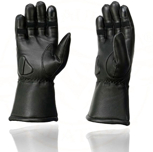 ถุงมือหนังน้ำหนักเบาสีดำสำหรับผู้หญิงแซมโรซ สปอร์ตส์ - Product Image 2
