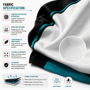 Camiseta de Lacrosse Personalizada de Alta Calidad con Nombre de Equipo Impreso, Transpirable, 100% Poliéster Sublimado, Ropa Deportiva al por Mayor de Fábrica - Product Image 5