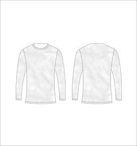 Men's custom sublimation <b>white</b> camo long sleeve <b>T</b> <b>Shirt</b> hunting fishing athletic sports training <b>shirt</b> - Product Image 5