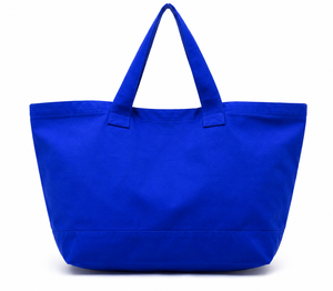 Bolsa de Mano de Lona de Algodón Roja, Bolso de Hombro de Gran Capacidad, Reutilizable, para Viajes Diarios - Product Image 5