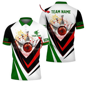 Nouveaux maillots d'équipe personnalisés imprimés pour le tir à l'arc, le bowling et le billard, pour les passionnés de tir, maillots de billard pour hommes, 100% polyester - Product Image 6