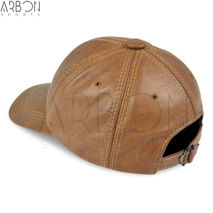 Sacs en cuir beige-brun vieilli de qualité supérieure, durables, haut de gamme, cousus main, personnalisables avec logo, réglables, fabriqués sur mesure par l'usine OEM - Product Image 3