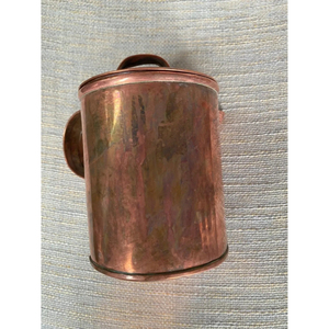 Carafe en cuivre avec poignée métallique, pichet métallique pour eau chaude ou froide, vin, jus, thé glacé - Ensemble de pichets métalliques durables pour les fêtes à prix réduit - Product Image 4