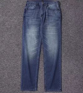 Jean en denim classique coupe droite pour homme – Vente chaude – Coupe régulière – Jean en denim basique pour homme – Jean en denim de haute qualité pour homme – Vente en gros - Product Image 3