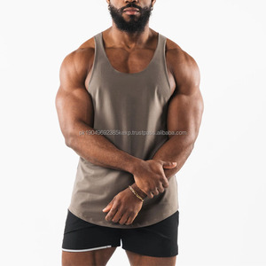 Ventes en gros de t-shirts de sport personnalisés avec logo, débardeurs de sport pour hommes - Product Image 1