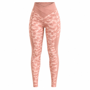 Ensemble de Vêtements de Sport pour Femmes : Haut Court à Manches Longues et Leggings Taille Haute Extensibles et Respirants pour Yoga et Fitness (Vente en Gros) - Product Image 4