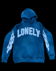Sudadera con Capucha de Mezclilla Lavada al Ácido con Logotipo Personalizado de la Mejor Calidad, Bordada, Lisa, Teñida, Estilo Urbano de Invierno, Unisex - Product Image 6