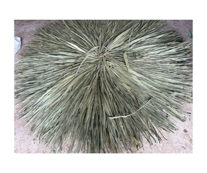 Sombrilla de paja artesanal con hierba ecológica para playa tropical, cubierta de bar, sombrilla de playa con techo de paja de Palma vietnamita - Product Image 5