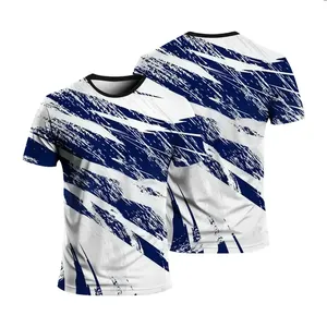 Stylish <b>Men</b> Casual T Shirt 100 Percent Polyester Sublimated Printed Custom Streetwear Clothing - Product Image 2
